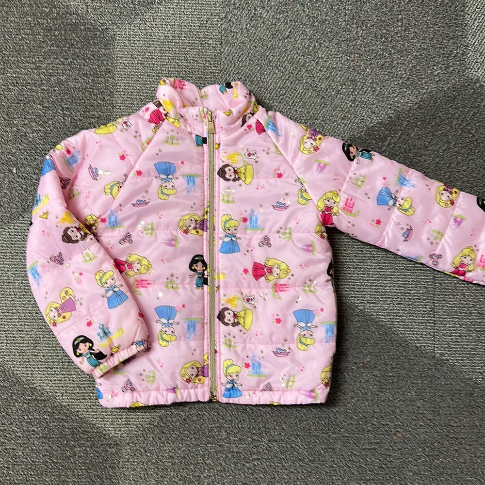 NEW Disney Princess Jacket Girls 4 NWOT